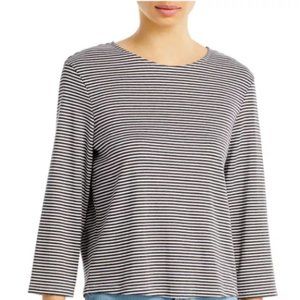 Theory Lowell Square Striped Tee MSRP $140 Great Reviews